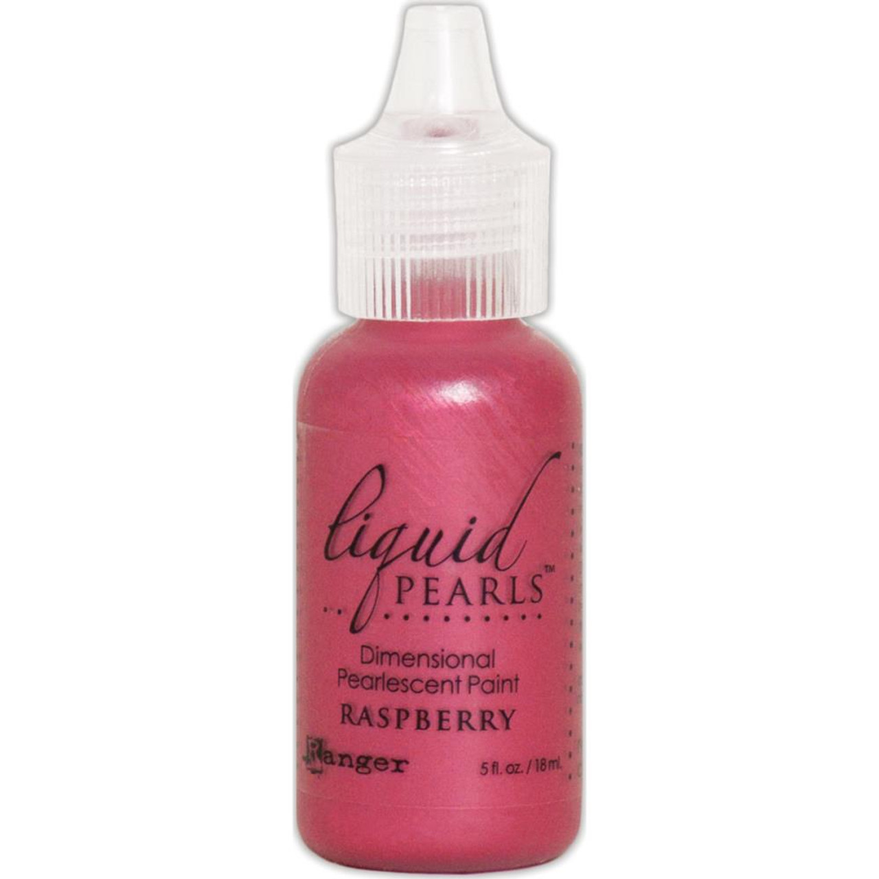 Ranger Liquid Pearls Dimensional Pearlescent Paint .5oz-Raspberry